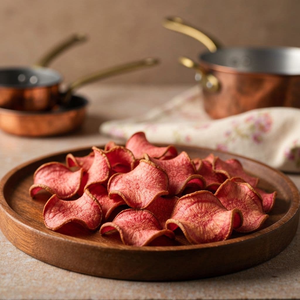 Šolja crvenkasto-smeđeg čaja od korijena rabarbare sa sušenim korijenom i svježim stabljikama rabarbare na drvenom stolu